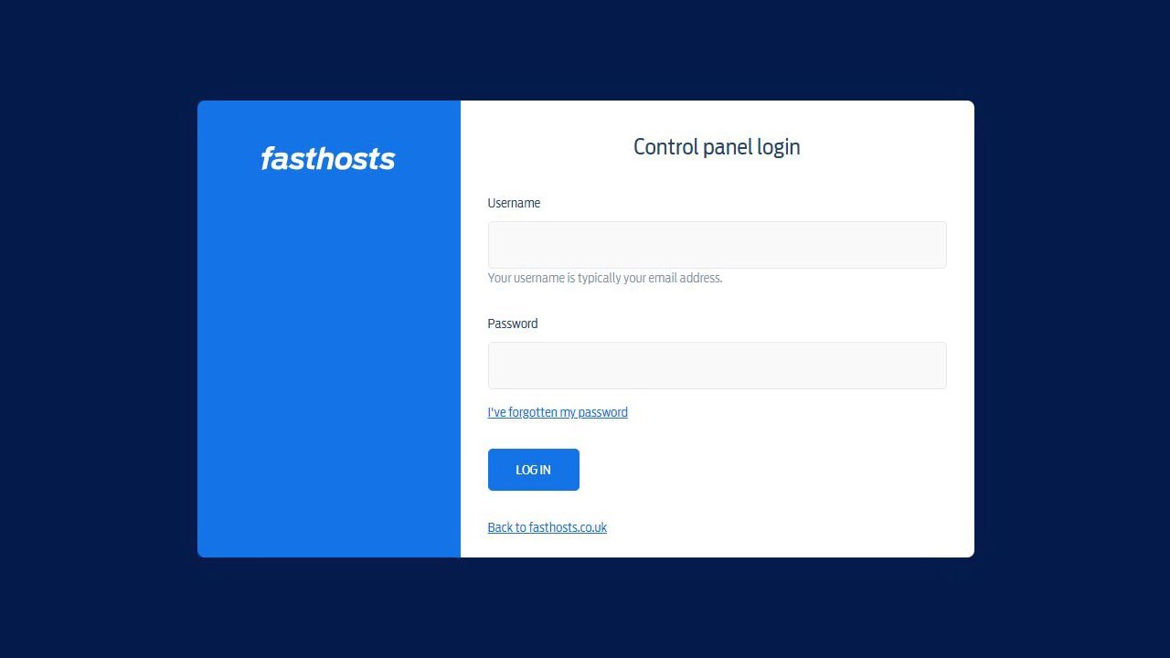 Fasthosts Co Uk Login