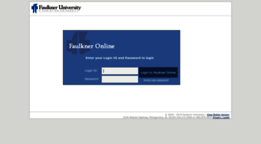 Faulkner.Edu Login