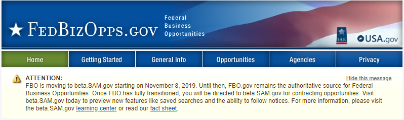 Fed Biz Opps Login