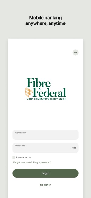 Fibre Federal Credit Union Login