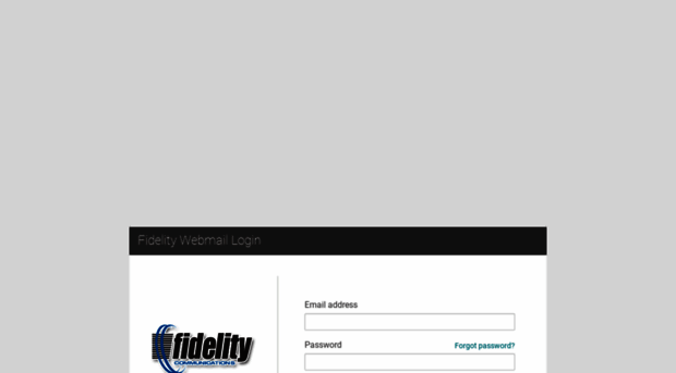 Fidnet Login