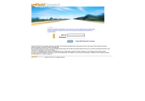 Field Connect Login