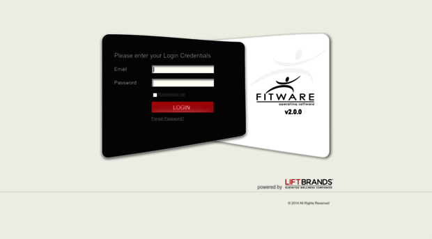 Fitware Login