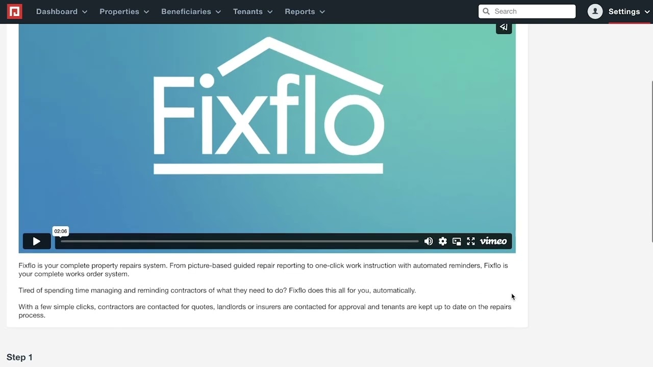 Fixflo Login