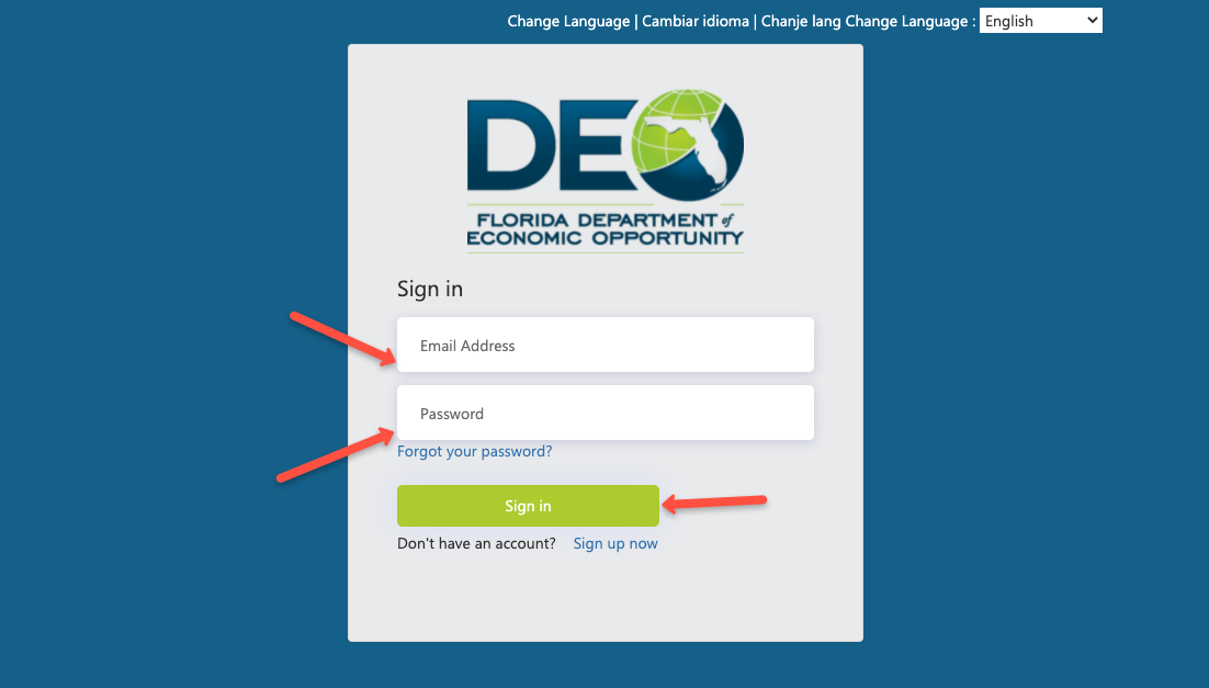 Fl Unemployment Login