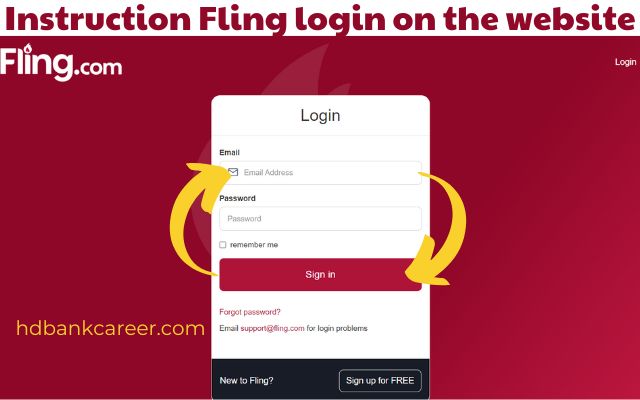 Fling Mobile Login