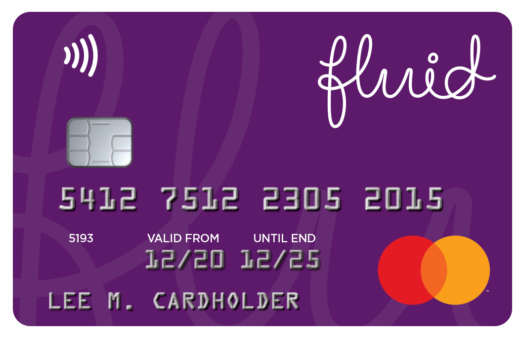 Fluid Credit Card Login