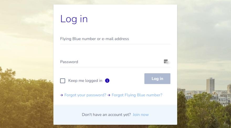 Fly Blue Login