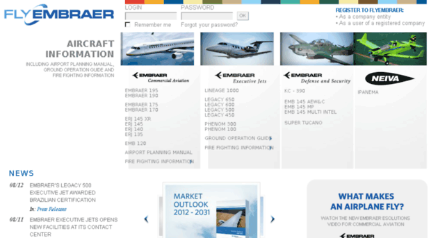 Flyembraer Login