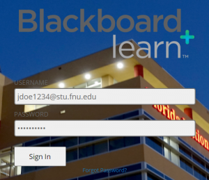 Fnu Blackboard Login