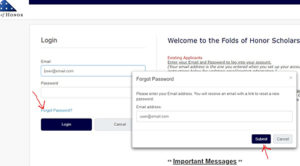 Folds Of Honor Scholarship Login