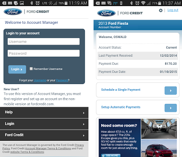 Ford Account Manager Login