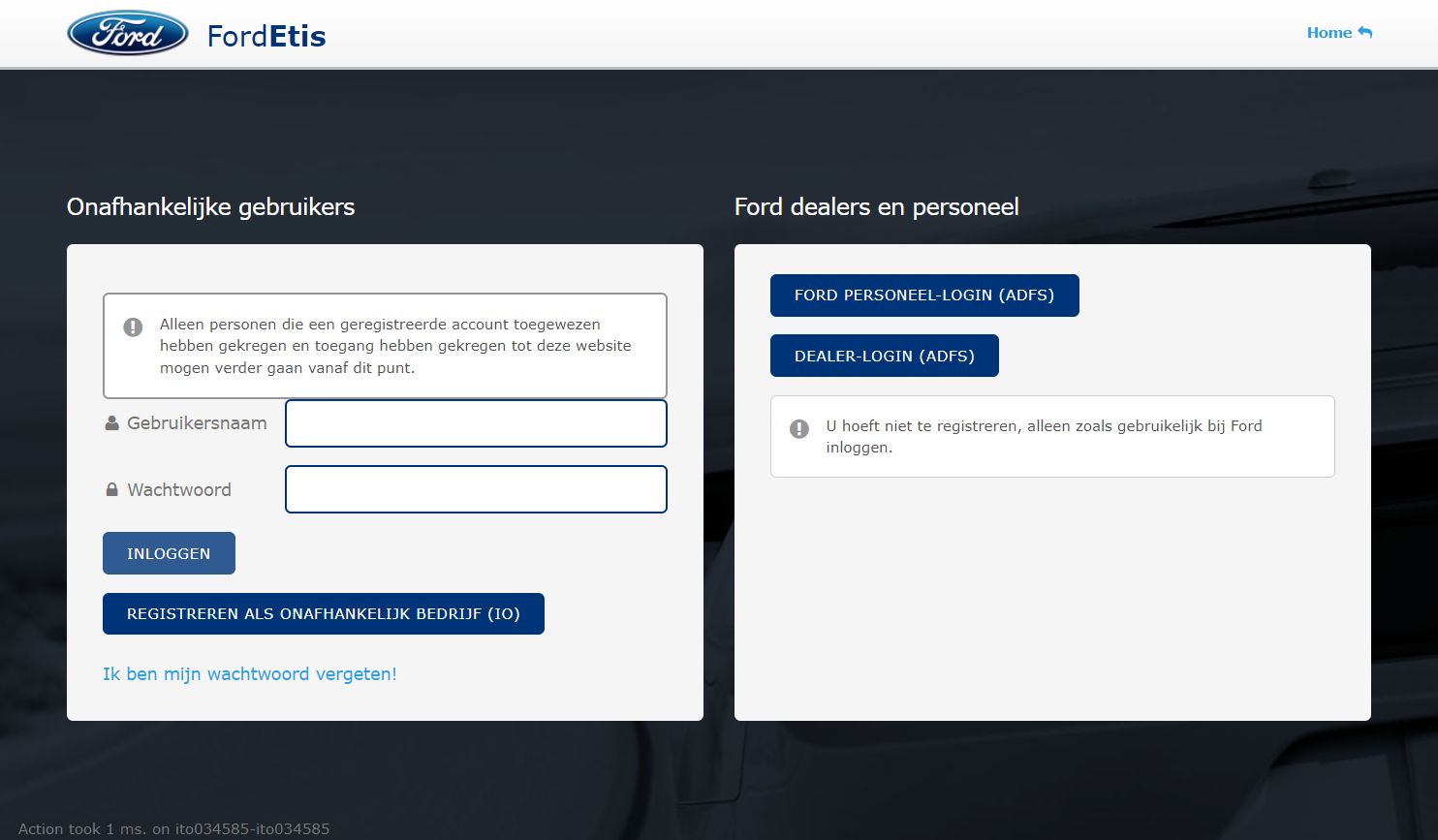 Ford Etis Dealer Login