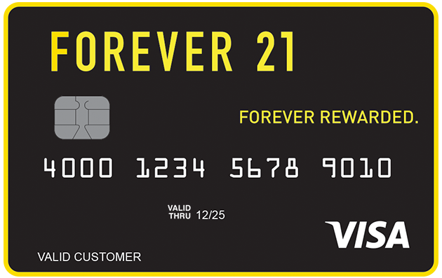 Forever 21 Credit Card Login Visa