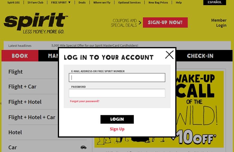 Free Spirit Login