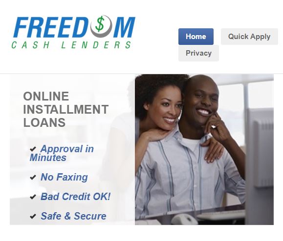 Freedom Cash Lenders Client Login