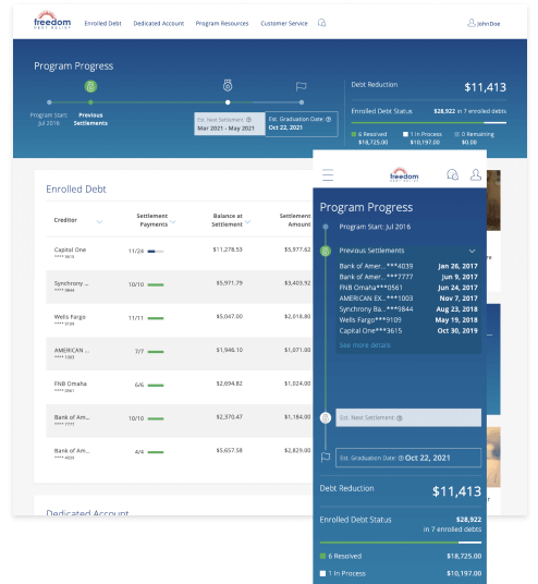 Freedom Financial Login