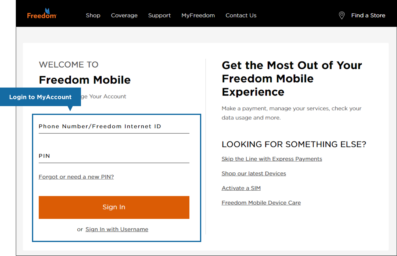 Freedommobile Ca Login