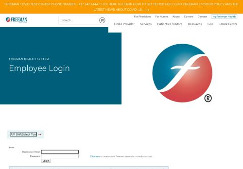 Freeman Employee Login