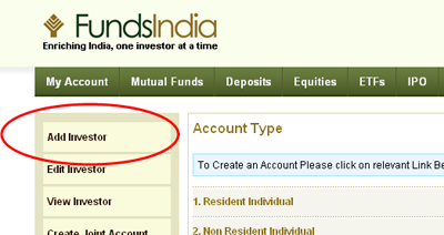 Fundsindia Login