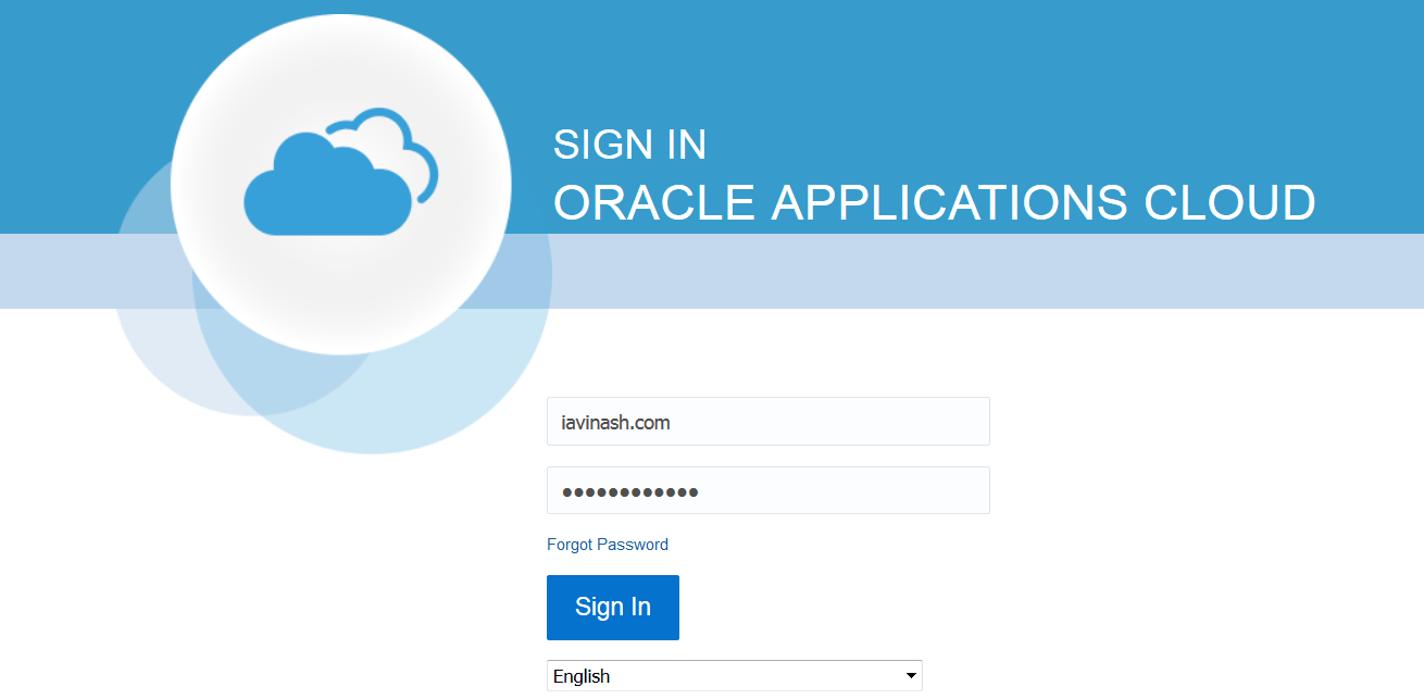 Fusion Oracle Login