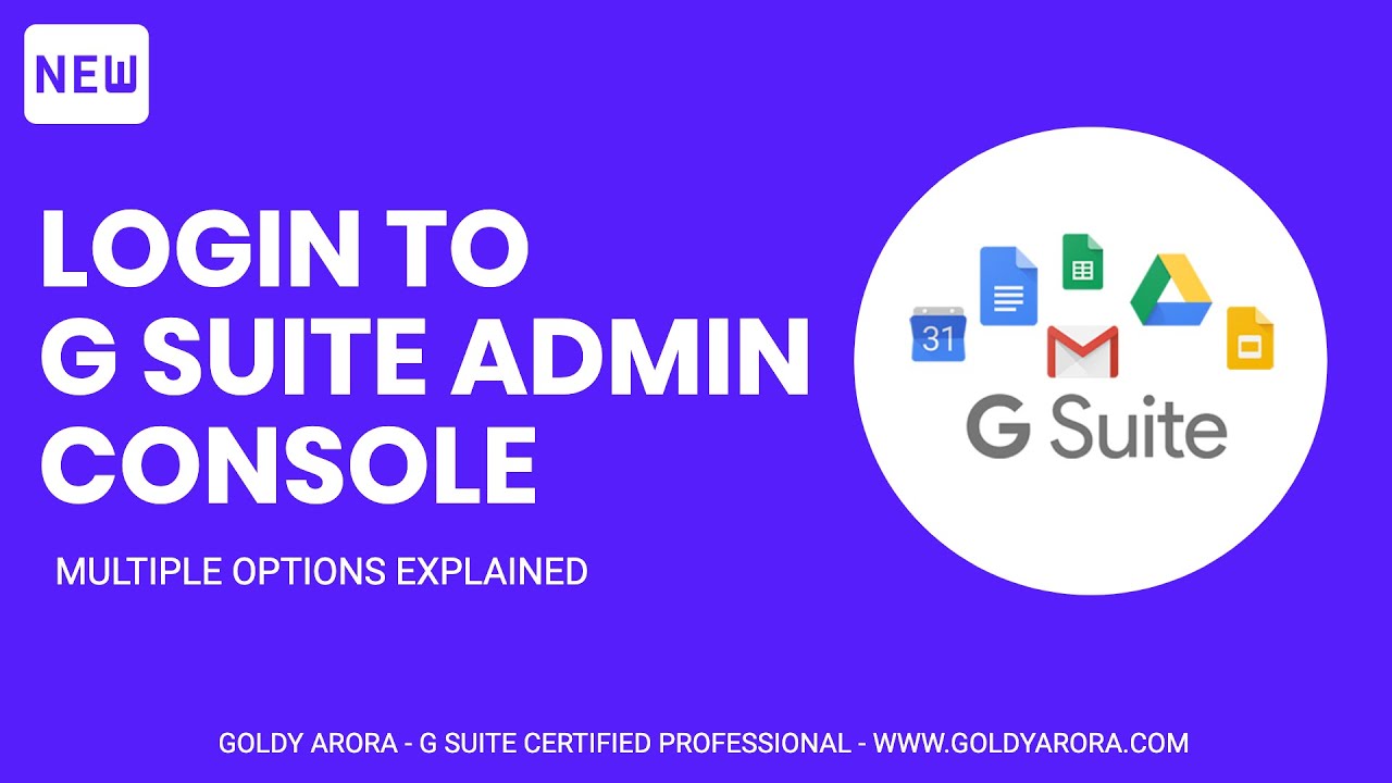 G Suite Admin Login