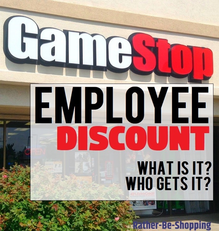 Gamestop Employee Discount Login