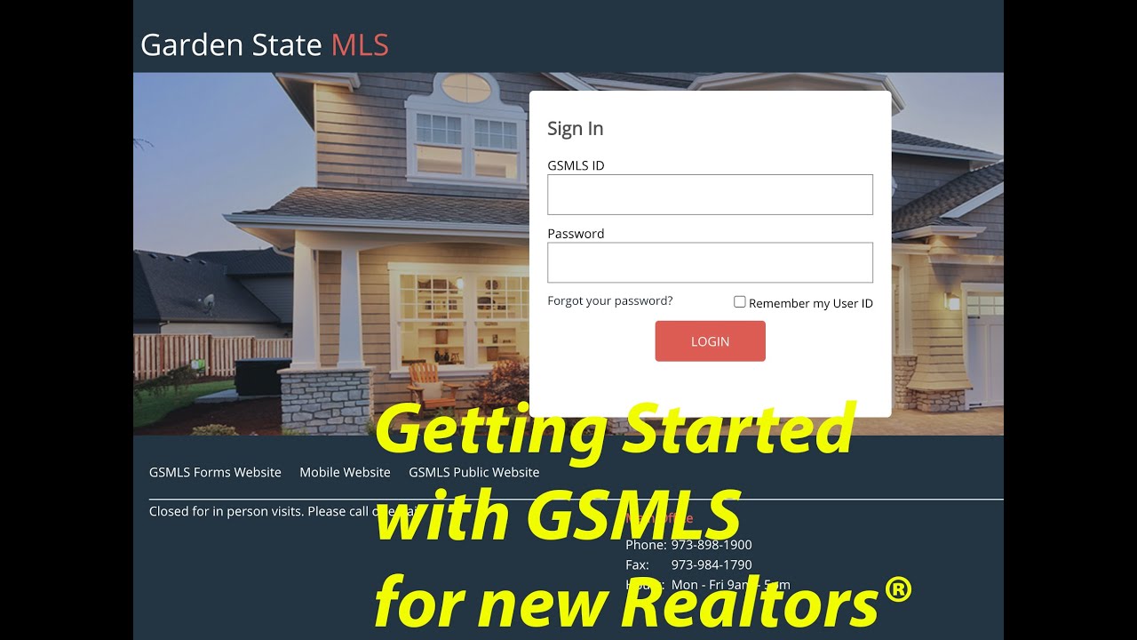 Garden State Mls Agent Login