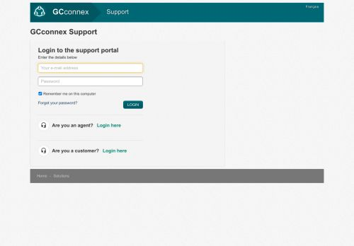 Gcconnex Login