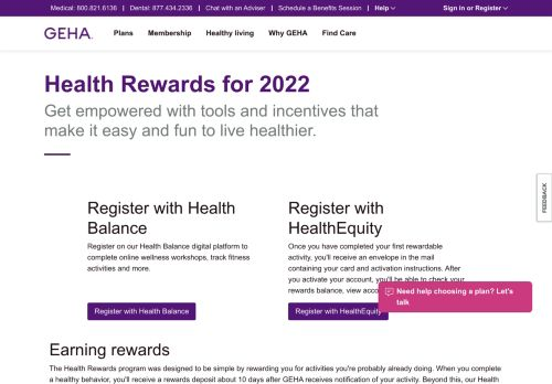 Geha Health Rewards Login