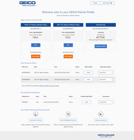 Geico Marine Insurance Login