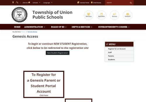 Genesis Login Union Nj