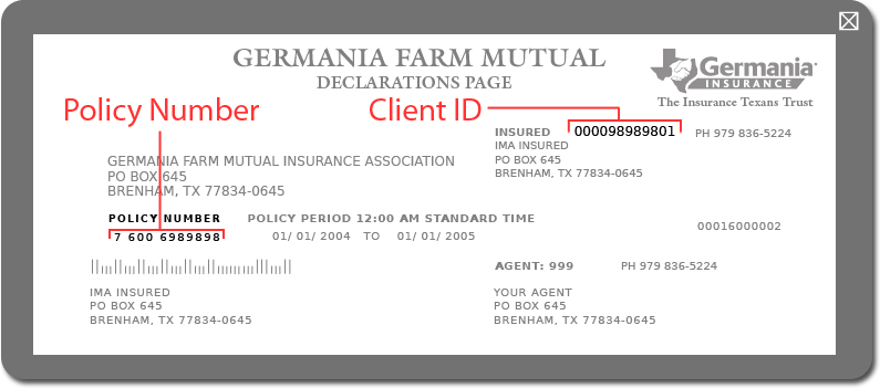 Germania Insurance Agent Login