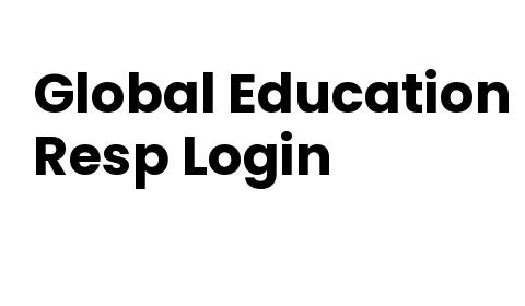 Global Education Resp Login