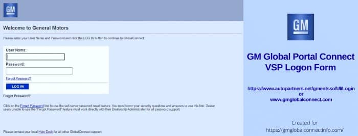 Gm Login Global Connect