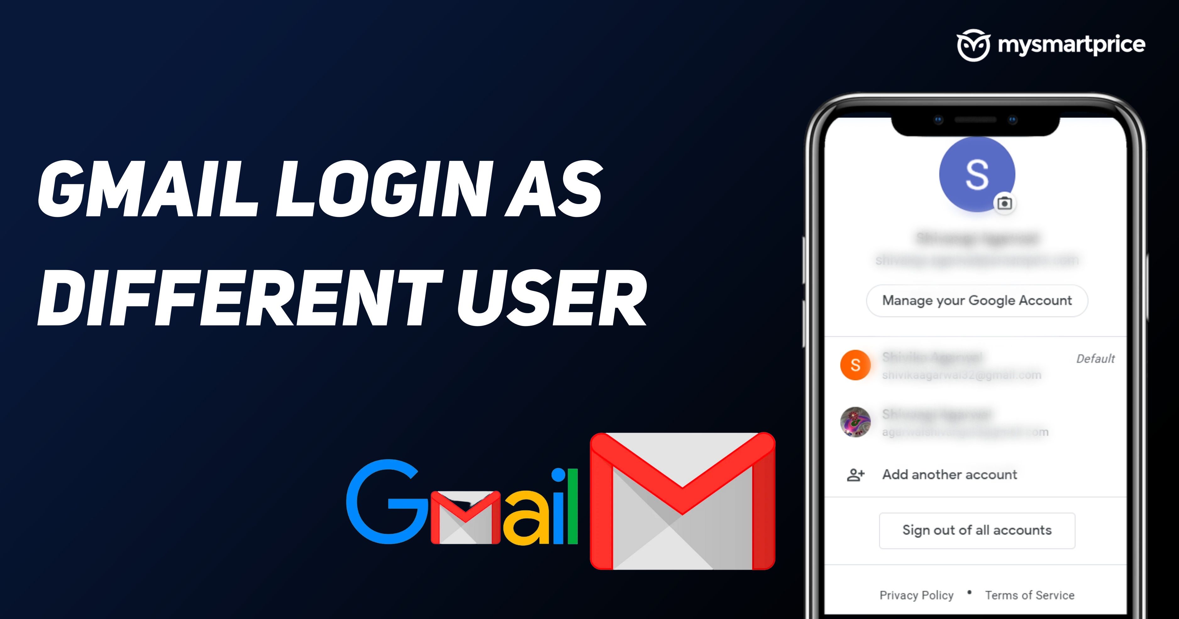 Gmail Login As A Different User