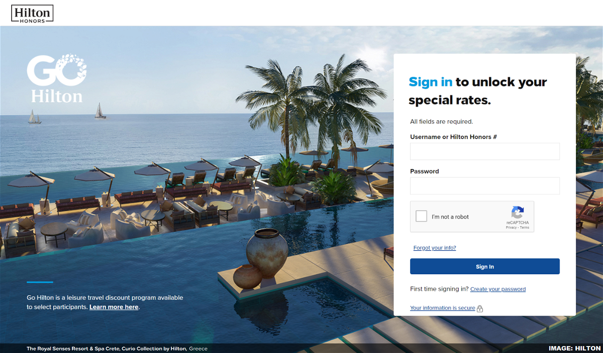 Go Hilton Employee Login