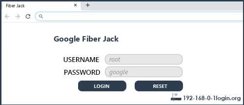 Google Fiber Login