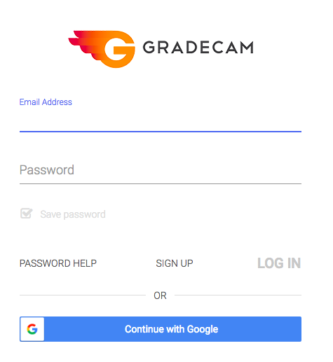 Gradecam Login