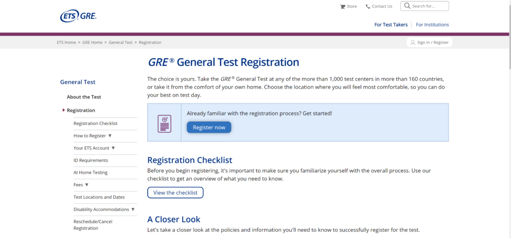 Gre Ets Login