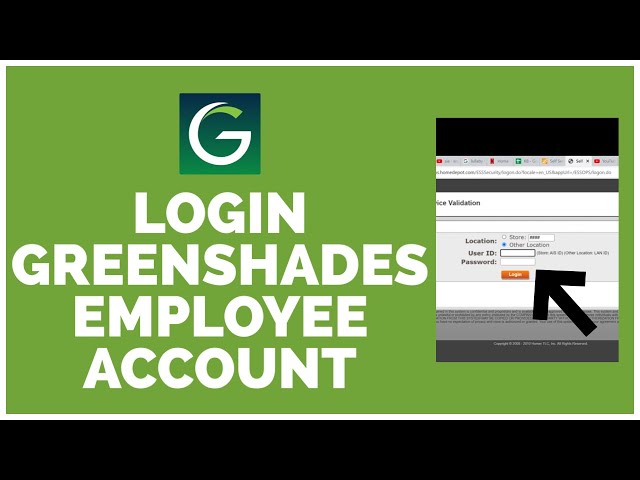 Green Employee Login Without Account