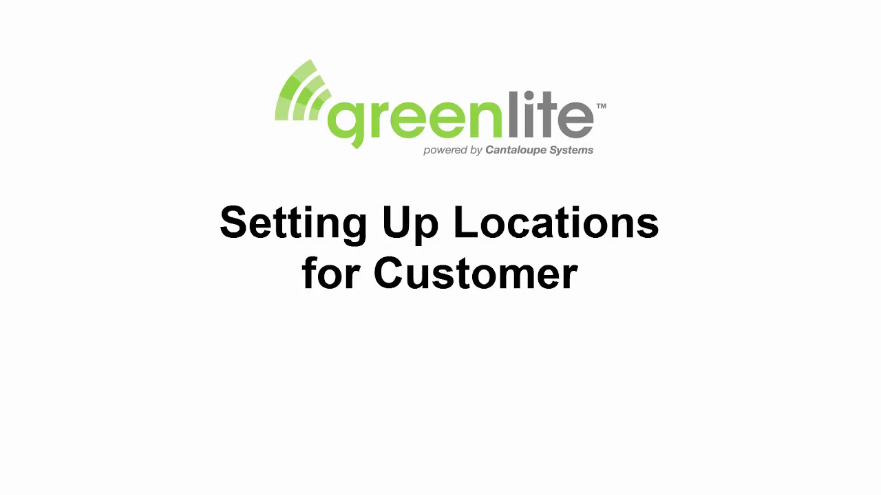 Greenlite Vending Login