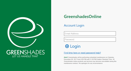 Greenshadesonline Com Employee Login