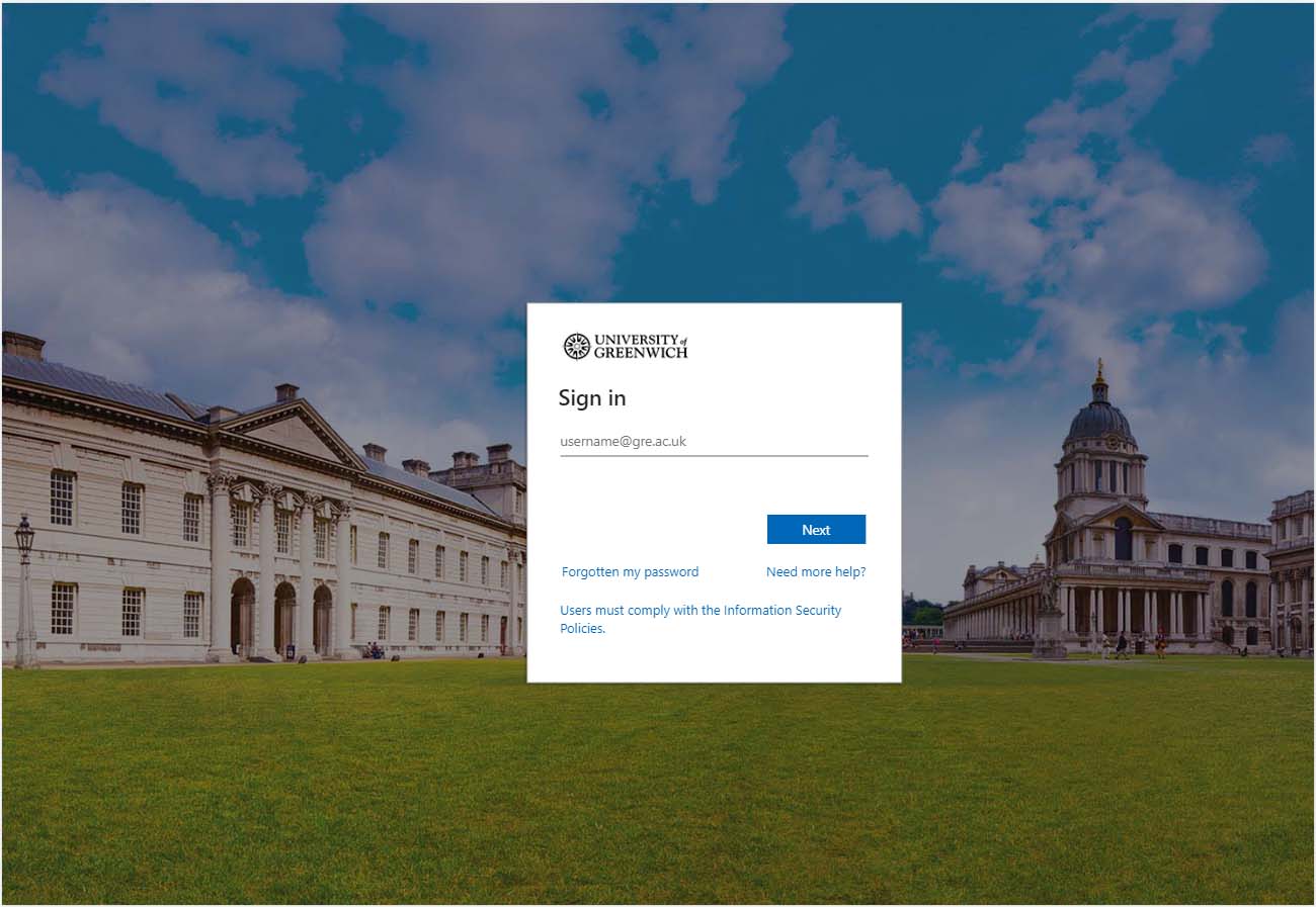 Greenwich Moodle Login