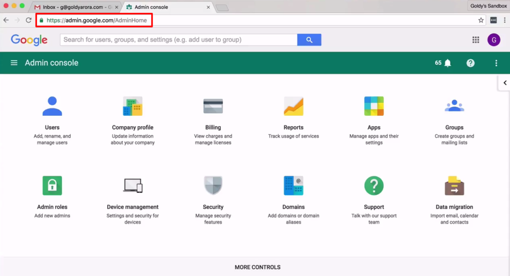 Gsuite Admin Login