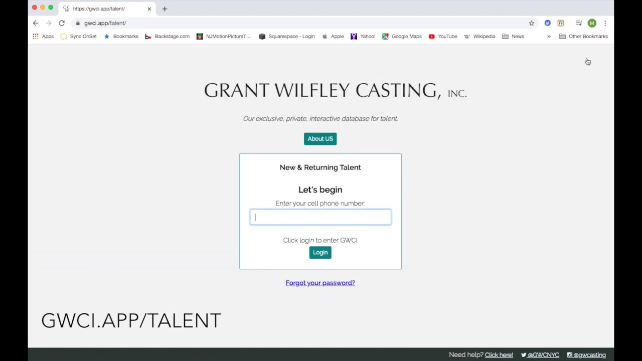 Gwci Talent Login