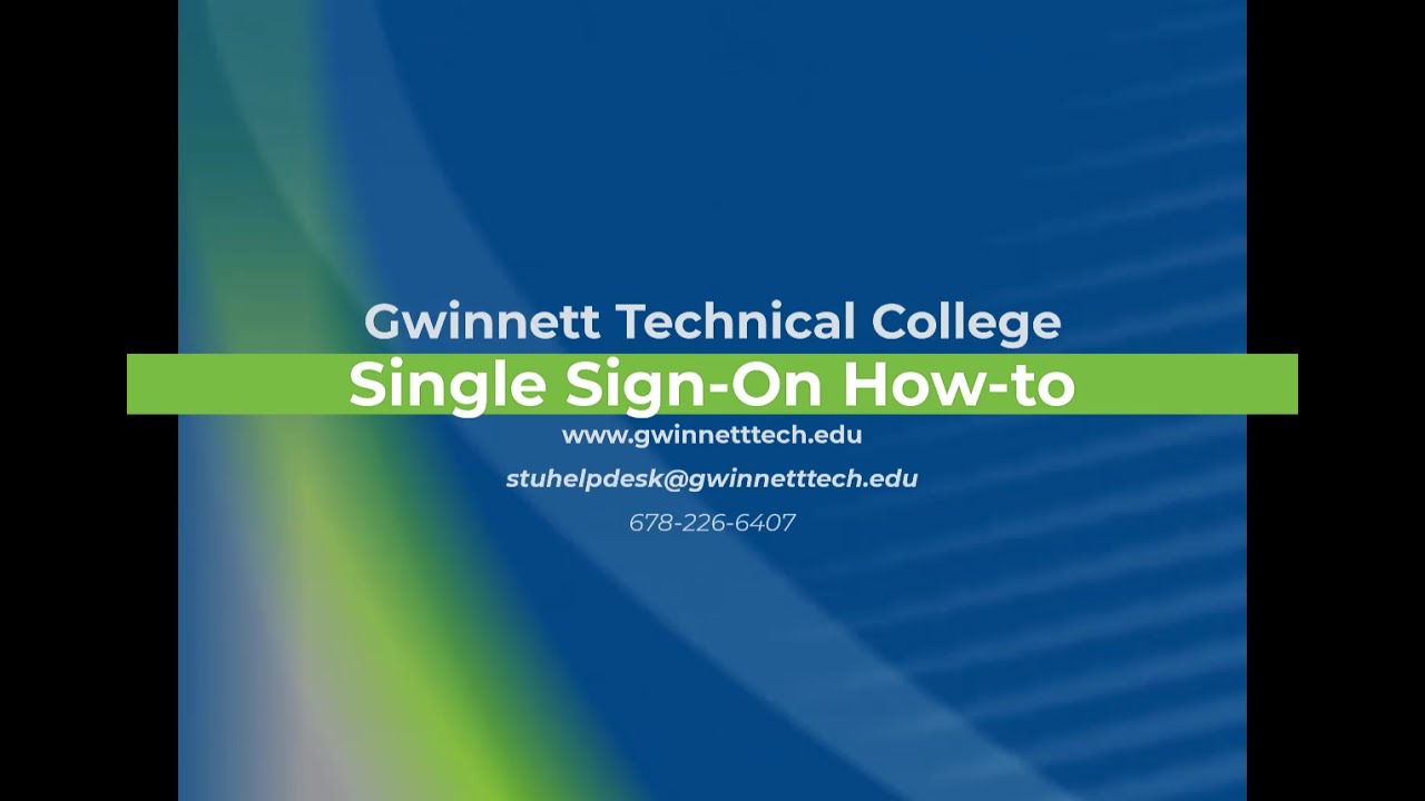 Gwinnett Tech Dashboard Login