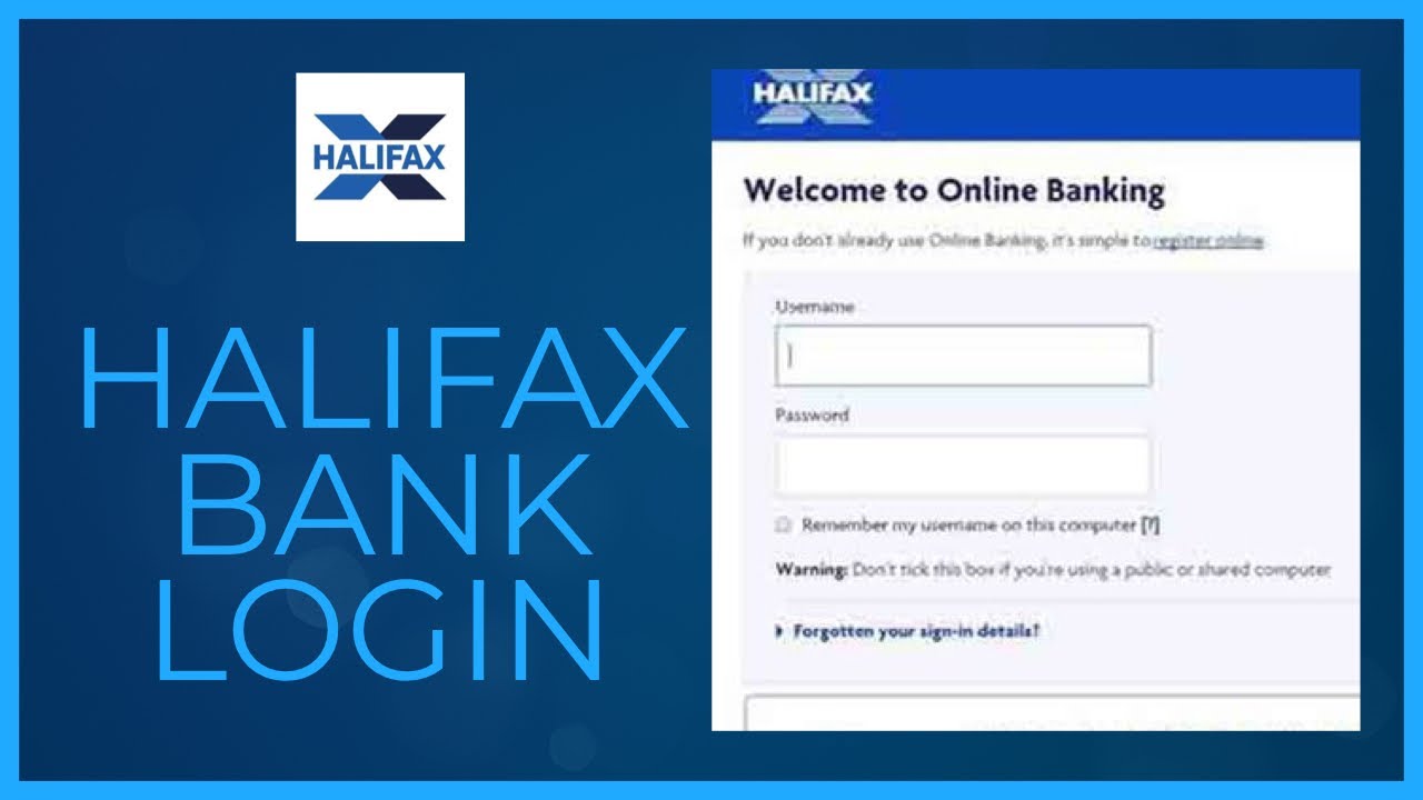 Halifax Login Online Banking Login