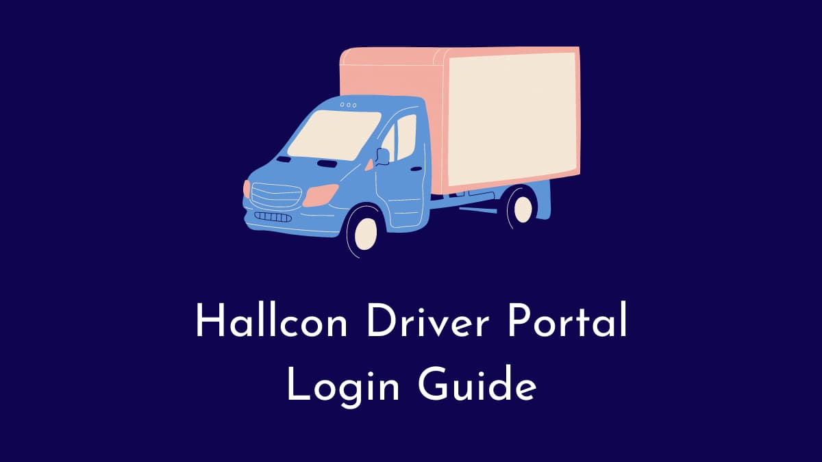 Hallcon Driver Login