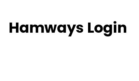 Hamways Login